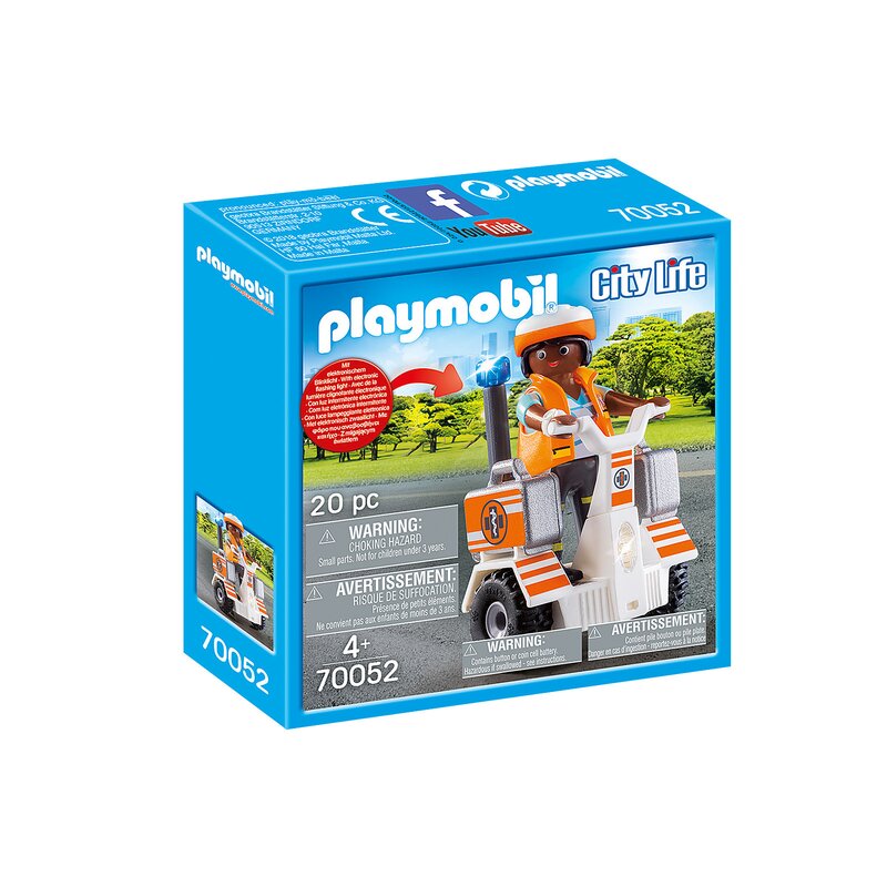Playmobil - medic cu masina de echilibru
