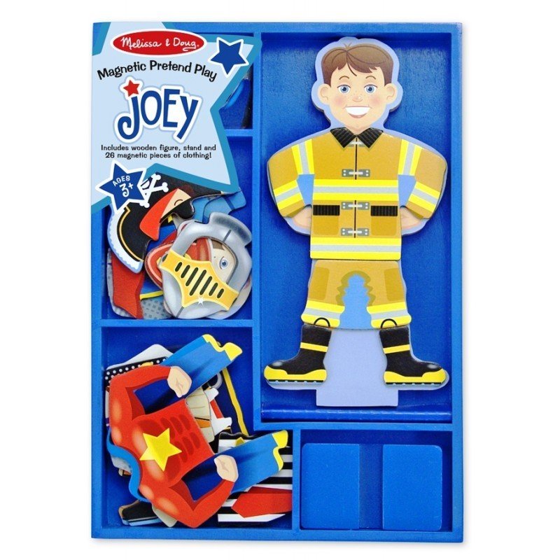 Melissa & Doug - Set Magnetic Sa-l imbracam pe Joey