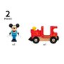 BRIO - Locomotiva , Mickey Mouse , Cu figurina - 3