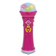 Bontempi - Microfon Karaoke Cu functie de inregistrare si redare, Roz