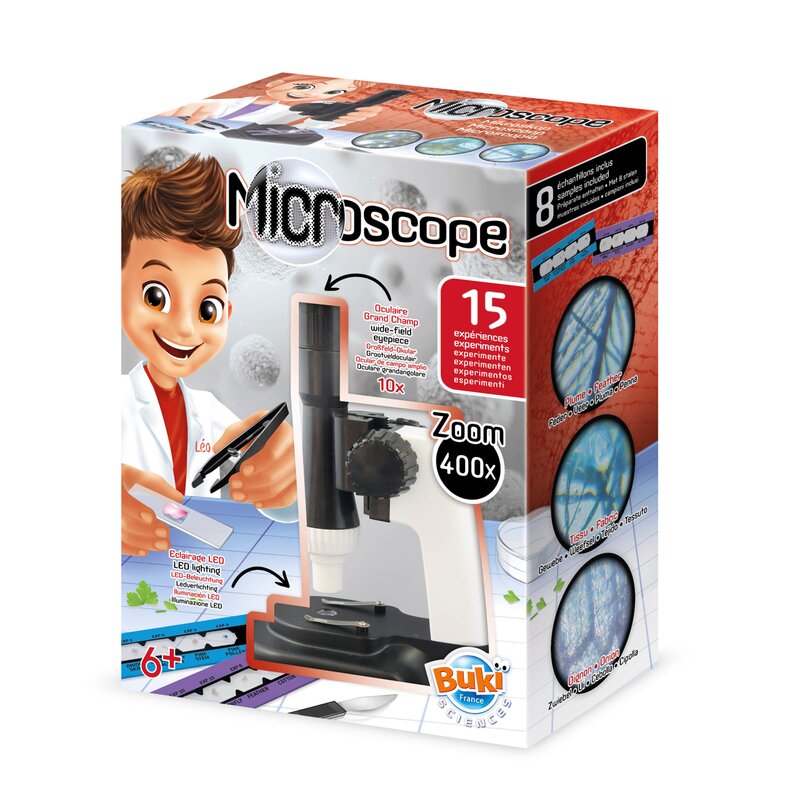 Buki france - microscop 15 experimente
