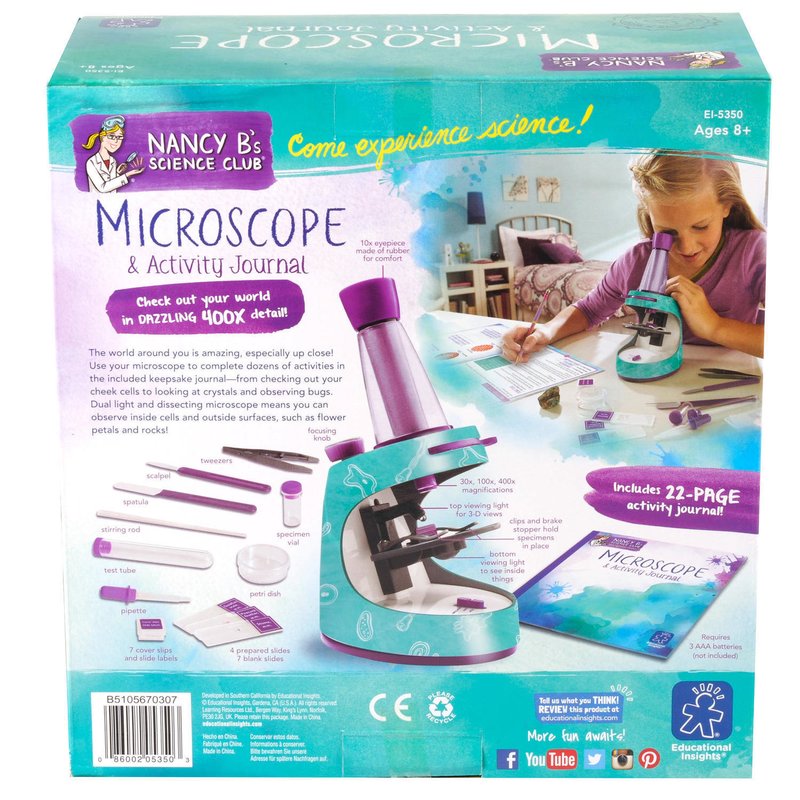 Learning resources - microscop cu jurnal de activitati
