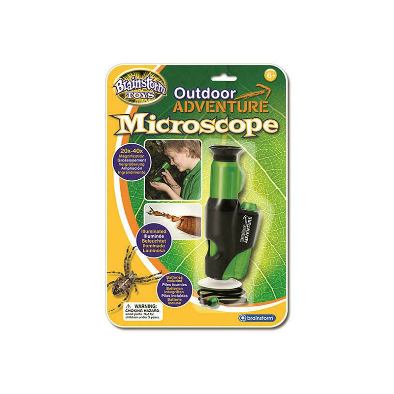 Brainstorm - microscop portabil cu led