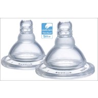 Mii - Set 2 tetine silicon Sophie pentru lichid dens