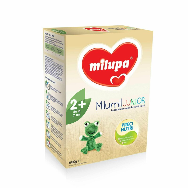 Lapte Praf Milupa 0 6 Luni 32 Milupa - Lapte praf de crestere Milumil Junior 2+, 600g
