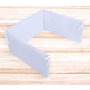 Aparatoare pentru patut, MimiNu, Matlasata, Din catifea moale, Cu fermoar, Cu husa detasabila si lavabila, Materiale certificate Oeko Tex Standard 100, 180x30 cm, Blue - 3