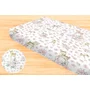 Cearceaf cu elastic, MimiNu, Pentru pat 160x80 cm, Din bumbac certificat Oeko Tex Standard 100, Sweet Deer Pink - 2