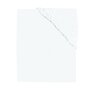 Cearceaf cu elastic, MimiNu, Pentru landou, carucior si cosulet, 80x35 cm, Din Jerseu, Material certificat Oeko Tex Standard 100, Alb - 2
