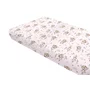 Cearceaf cu elastic, MimiNu, Pentru patut 120X60 cm, Din bumbac certificat Oeko Tex Standard 100, Design, Little Ballerina Pink - 6