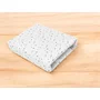 Cearceaf cu elastic, MimiNu, Pentru patut leagan sau patut co-sleeper, Dimensiune 90x40 cm, Din bumbac certificat Oeko Tex Standard 100, Mini Gray Stars - 3
