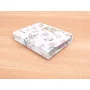 Cearceaf cu elastic, MimiNu, Pentru patut leagan sau patut co-sleeper, Dimensiune 90x40 cm, Din bumbac certificat Oeko Tex Standard 100, Sweet Deer Pink  - 2