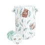 Cutie depozitare jucarii, MimiNu, Din bumbac certificat Oeko Tex Standard 100, Cu manere, 50x35 cm, Lulu Natural - 1