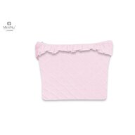 MimiNu - Geanta matlasata pentru cosmetice, 30x24 cm, Pink