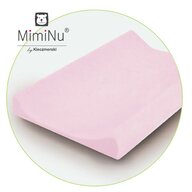 MimiNu - Husa universala pentru saltea de infasat, Din Terry, Light Pink