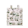 Organizator pentru patut si leagan, MimiNu, Din bumbac certificat Oeko Tex Standard 100, 3 compartimente, 53x46 cm, Design, Baby Animals - 1