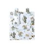 Organizator pentru patut si leagan, MimiNu, Din bumbac certificat Oeko Tex Standard 100, 3 compartimente, 53x46 cm, Design, Pirates Blue - 1