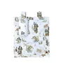 Organizator pentru patut si leagan, MimiNu, Din bumbac certificat Oeko Tex Standard 100, 3 compartimente, 53x46 cm, Design, Pirates Blue - 1