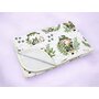 Paturica moale, MimiNu, Cu doua fete, Dimensiune 75x100 cm, Din bumbac certificat Oeko Tex Standard 100, Design, Detective Natural - 2