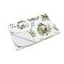 Paturica moale, MimiNu, Cu doua fete, Dimensiune 75x100 cm, Din bumbac certificat Oeko Tex Standard 100, Design, Detective Natural - 1