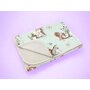Paturica moale, MimiNu, Cu doua fete, Dimensiune 75x100 cm, Din bumbac certificat Oeko Tex Standard 100, Design, Let's Go Natural - 2