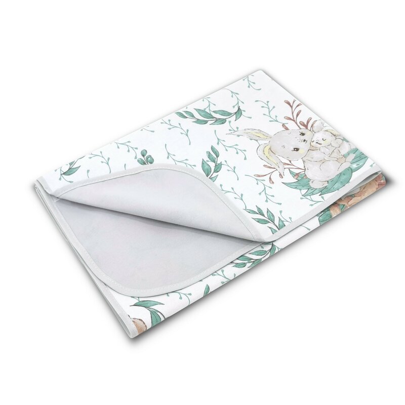 Paturica moale, MimiNu, Cu doua fete, Dimensiune 75x100 cm, Din bumbac certificat Oeko Tex Standard 100, Lulu Natural