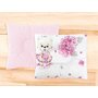 Perna bebelus, MimiNu, Profilata, Cu doua fete, Cu functie anti-soc, Pufoasa, Din catifea si bumbac, 23x26 cm, Materiale certificate Oeko Tex Standard 100, Velvet Pink Ballerina - 2
