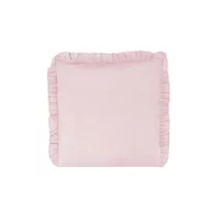 Perna clasica de dormit, MimiNu, Cu husa detasabila cu fermoar, Din bumbac certificat Oeko Tex Standard 100, 40x40 cm, Colectia Royal, Powder Pink