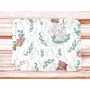 Perna clasica de dormit, MimiNu, Cu volanas, Cu husa detasabila cu fermoar, Din bumbac certificat Oeko Tex Standard 100, Pentru patut, carucior, balansoar, 30x40 cm, Lulu Natural - 2