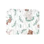 Perna clasica de dormit, MimiNu, Cu volanas, Cu husa detasabila cu fermoar, Din bumbac certificat Oeko Tex Standard 100, Pentru patut, carucior, balansoar, 30x40 cm, Lulu Natural - 1