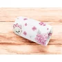 Perna pentru alaptat, MimiNu, Tip manson, Din bumbac certificat Oeko Tex Standard 100, 25 cm, Design, Pink Ballerina - 2