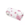 Perna pentru alaptat, MimiNu, Tip manson, Din bumbac certificat Oeko Tex Standard 100, 25 cm, Design, Pink Ballerina - 1