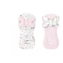 Protectie textila, MimiNu, Pentru carucior, scaun auto si scaun de bicicleta, Cu perna Butterfly, Materiale certificate Oeko Tex Standard 100, Minky Sweet Deer Pink - 1