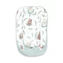 Set 4 in 1 Cosulet bebelus, MimiNu, Baby Cocoon 75x55 cm, Husa bumbac, Din bumbac certificat Oeko Tex Standard 100, Cu paturica 50x70 cm, Cu salteluta, Cu perna fluture, Lulu Natural - 3