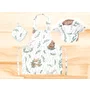 Set Micutul bucatar, MimiNu, Cu sort, o boneta si accesoriu pentru vase calde, Din bumbac certificat Oeko Tex Standard 100, Lulu Natural - 2