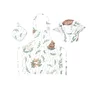 Set Micutul bucatar, MimiNu, Cu sort, o boneta si accesoriu pentru vase calde, Din bumbac certificat Oeko Tex Standard 100, Lulu Natural - 1