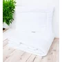 Set pilota si perna, MimiNu, Pentru patut, Din bumbac certificat Oeko Tex Standard 100, Perna 40x60 cm, Pilota 100x135 cm, White - 2