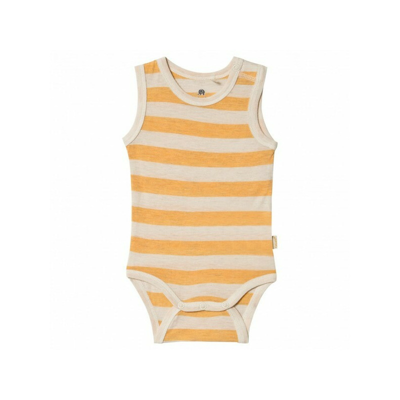 Mineral yellow 70 - body-maieu summertime din amestec bambus si lana merinos