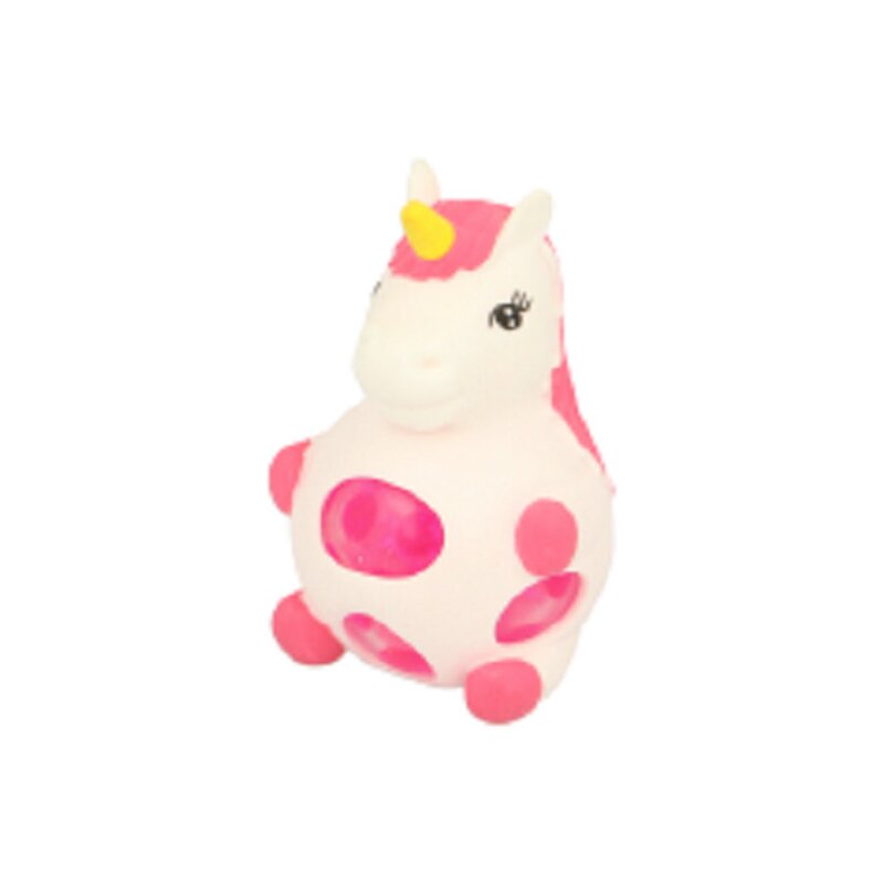 Keycraft - minge antistres unicorn, roz