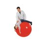 Gymnic - Minge fizioterapeutica Therasensory Cu noduli de masaj, Diametru 100 cm, Rosu - 2