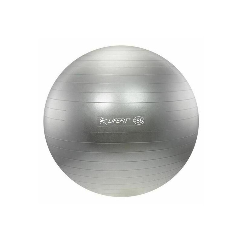 Dhs - minge gimnastica 85 cm argintie
