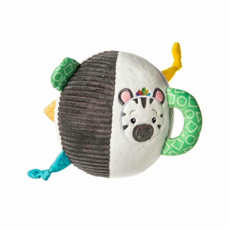 Mary meyer - minge plus senzoriala, zebra baby einstein, 15cm, +0 luni,