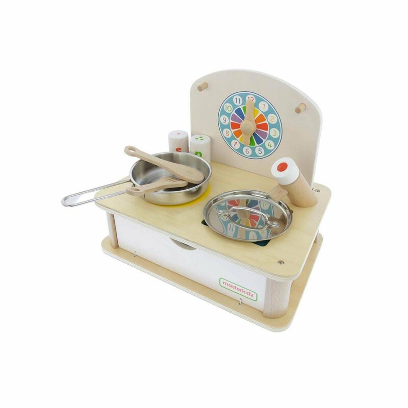 Masterkidz - mini- bucatarie de jucarie, din lemn, +3 ani,