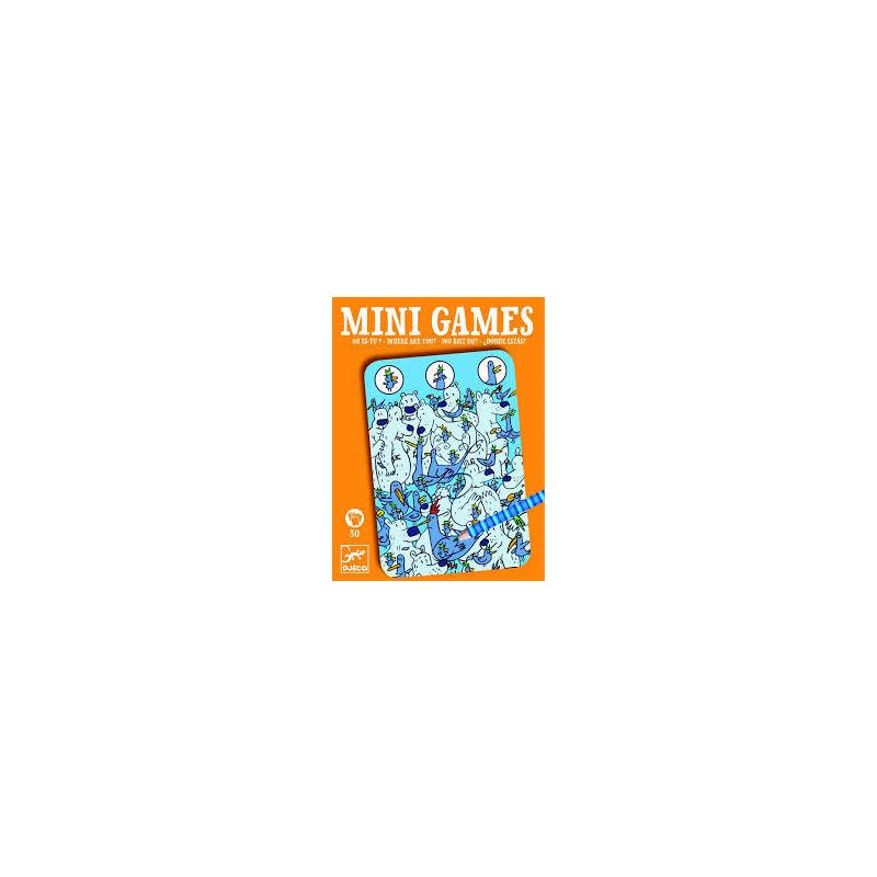 Djeco - Mini games Gaseste personajul