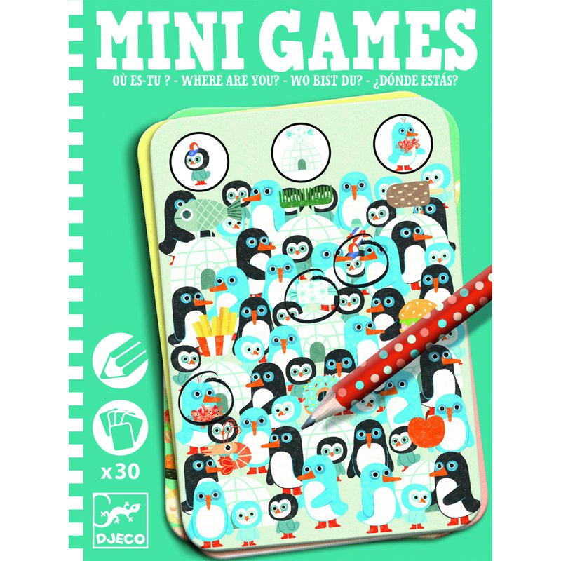 Djeco - Mini games gaseste personajul