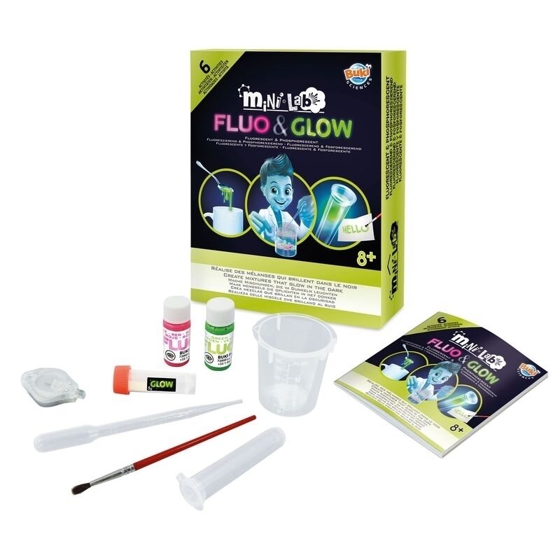 Buki france - mini laboratorul fluo & glow