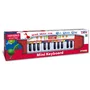 Mini orga electronica, Bontempi, Cu 24 clape, Cu 10 melodii si functie de invatare, Functii de inregistrare si redare, Alimentare pe baza de baterii, 36x100x3,2 cm, 36 luni+, Red - 2