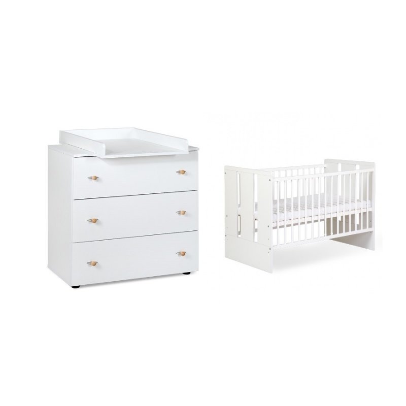 Klups - mobilier camera copii si bebelusi paula, alb