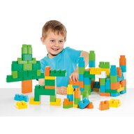 Molto - Set de constructie Cutie Cu 90 de cuburi, Verde