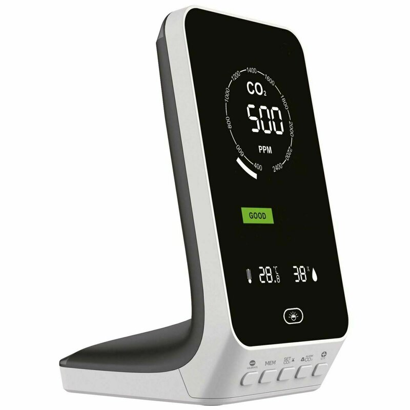 Tfa - monitor dioxid de carbon (co2), cu afisaj temperatura si umiditate, airco2ntrol up, 31.5010.02