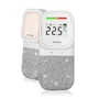 Monitor, Lionelo, Babyline 2.3, Comunicare bidirectionala, Cantece de leagan, sunete ambientale si zgomote din natura, Cu Vibratii si LED-uri, Cu senzor temperatura, Cu raza de actiune 70/400m, Portabil, Alb - 5